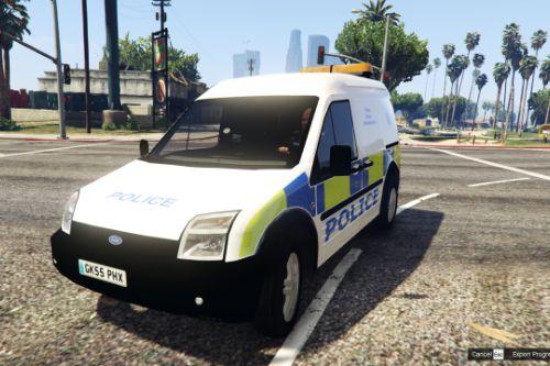 British Police Ford Van: Crime Scene